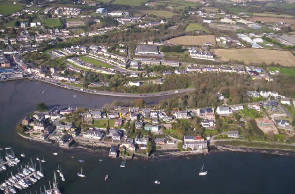 Aerial view of Scilly and the Spaniard